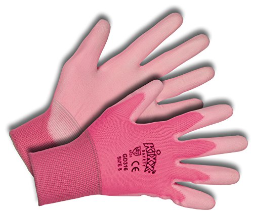 KIXX Nylon/Polyurethan Handschuh, Rosa, Pink, 6 von KIXX