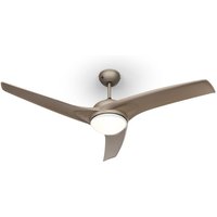 Figo Deckenventilator 2-in-1: Ventilator & Deckenlampe ø 52" (132 cm ) 3 Flügel 10.039 m³/h 2 Laufrichtungen 3 Geschwindigkeiten max. 51 dB von KLARSTEIN