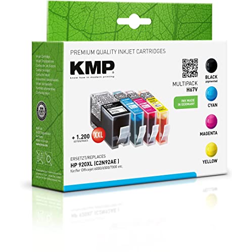 KMP Tintenpatrone für HP 920XL Mutlipack von KMP know how in modern printing