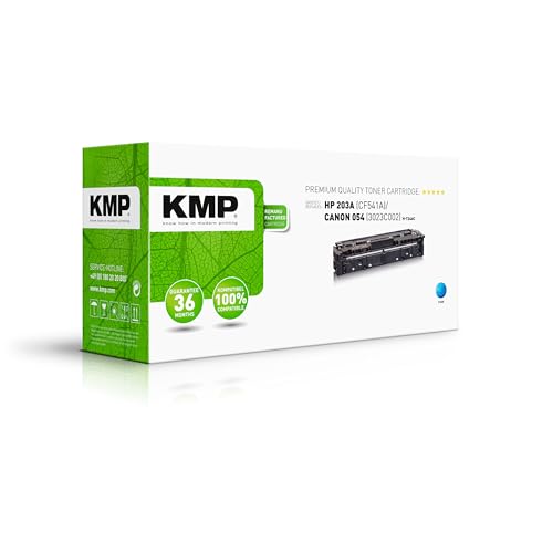 KMP Toner für HP 203A Cyan (CF541A) von KMP know how in modern printing