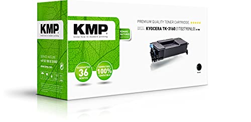 KMP Toner für Kyocera TK3160 Black (1T02T90NL0) von KMP know how in modern printing