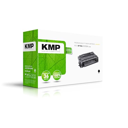 KMP Toner für HP 55A Black (CE255A) von KMP know how in modern printing
