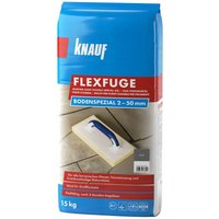 Fugenmörtel Flexfuge Bodenspezial 15 Kg basalt - Knauf von KNAUF