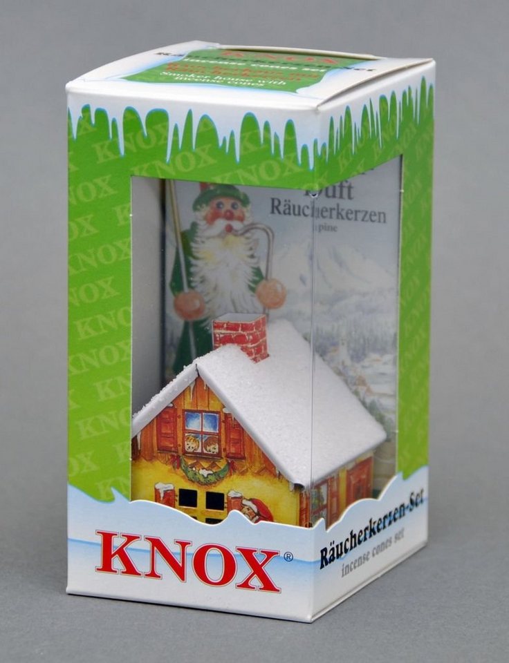 KNOX Räucherhaus KNOX Räucher-Set klein mit Haus Metall 24 von KNOX