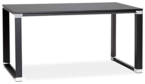 Schreibtisch Design Warner Black 74 x 140 x 70 cm von Kokoon Design