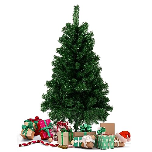 Künstlicher Weihnachtsbaum 150 cm, PVC-Weihnachtsbaum Schnelle Montage Grün Xmas Tree Holiday Decoration mit Metallständer für Weihnachten, Restaurants, Einkaufszentren (150 cm) von KOLHGNSE