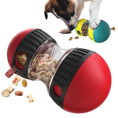 KOOMAL Set of 2 Treat Dispenser Dog Toy Ball, Interactive Dog Toys for Boredom, Dog Puzzle Toy Stimulation Toy von KOOMAL