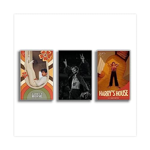 Harry Poster Styles Limited Edition Posters (Set of 3) Unframed 8in x 12in(20 x 30cm) von KOURT