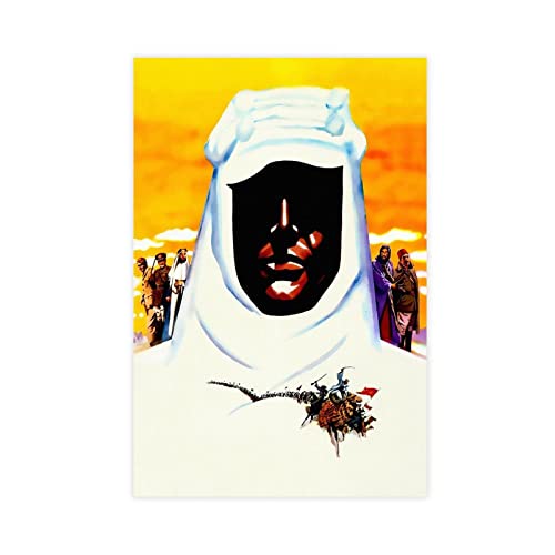 KOURT Lawrence of Arabia Poster Film Leinwand Poster Schlafzimmer Dekor Sport Landschaft Büro Zimmer Dekor Geschenk Rahmen: 30 x 45 cm von KOURT