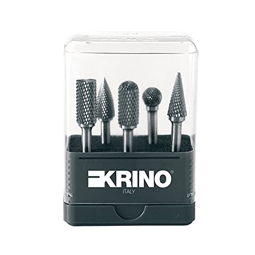 Krino 26030206 Drehfräser aus Hartmetall mit HM3 Verzahnung, grau von KRINO