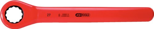 KS Tools 117.4217 Isolierter Ratschenringschlüssel, 17mm von KS Tools