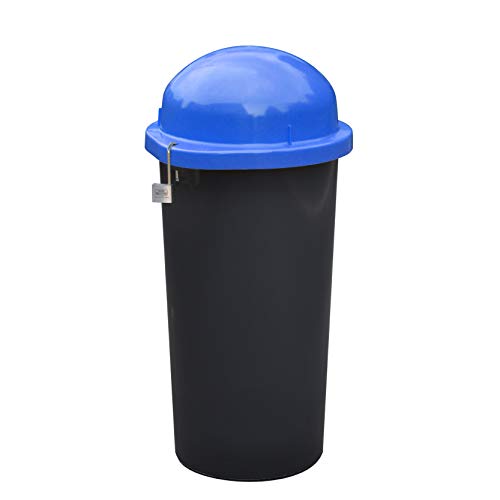 KUEFA Mülleimer/Gelber Sack Ständer - abschließbar (Blau) von KUEFA