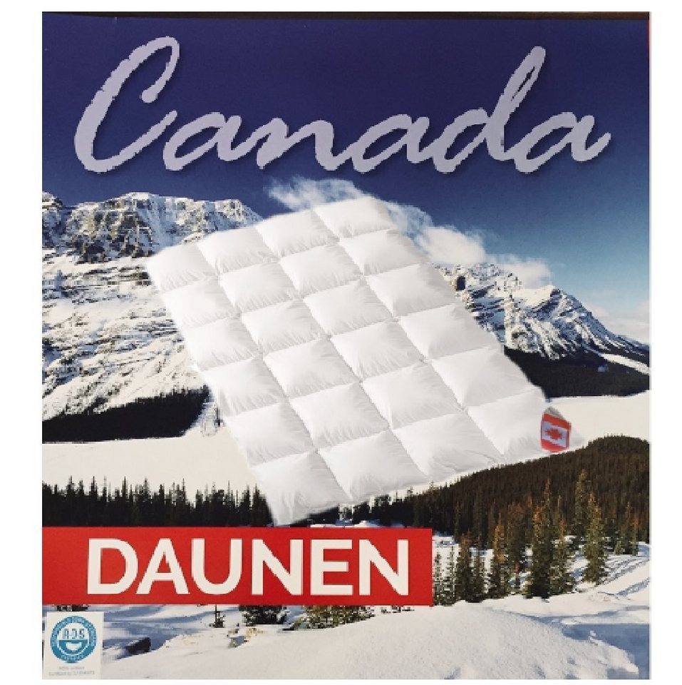 Daunenbettdecke, Ganzjahresdecke 200x200 canadische Daunen Federn Klasse 1 Künsemüller, KÜNSEMÜLLER von KÜNSEMÜLLER