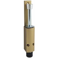 KWS - Türfeststeller 1222 Hub 60 mm, 35 x 225 mm, Aluminium goldfärbig lackiert von KWS