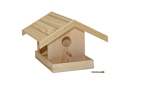 Vogelhaus Holz klein zum selber bemalen Futterhaus Häuschen von KYNAST