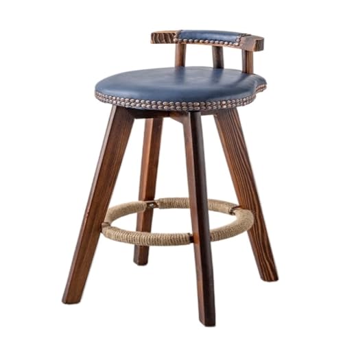 KZLJLJY Bar StüHle Barstuhl, drehbare Rückenlehne, hoher Hocker, einfacher Home-Rezeption-Wohnzimmer-Theken-Barstuhl, Rezeption-Barhocker Bar Chair (Color : X, Size : A) von KZLJLJY