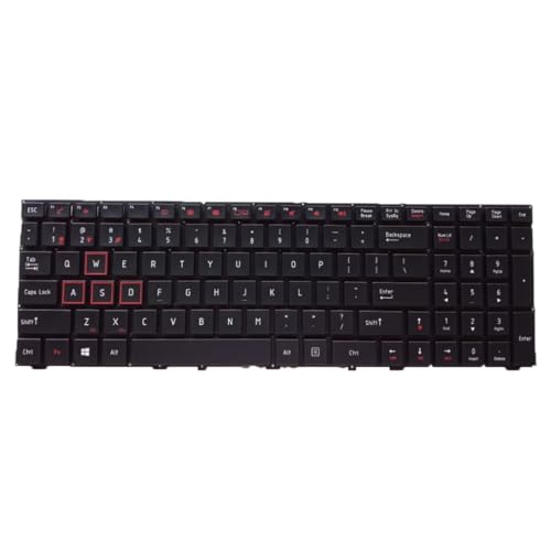 Kalttoy Tastatur, RGB-Hintergrundbeleuchtung, für MACHE F117-VB F11F-S S11 Si3 S6CP für Thor 911 Laptop-Tastatur von Kalttoy
