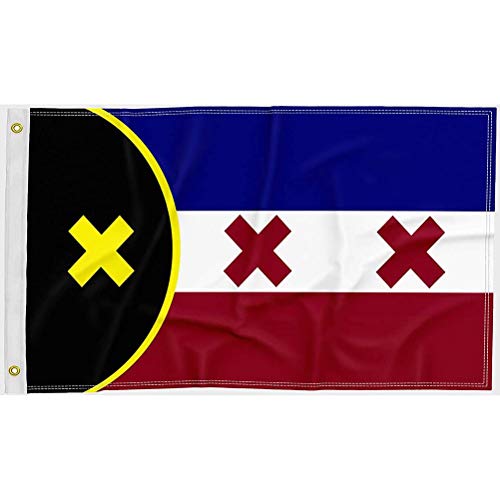 Lmanburg Flagge, 2020 Dream SMP 3x5 FT Freiheit Lmanberg Flagge mit Messing Tülle, LManberg Flagge - Cooles Außen- / Innenbanner mit doppelt genähten Wandflaggen von Kangmeile
