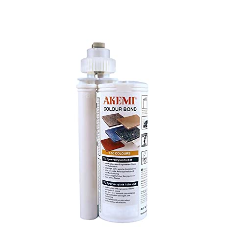 Akemi Colour Bond Farbkleber 250ml, beige CC 1715 I 2-Komponentenkleber zur nahtlosen Verklebung von Kunststein, Naturstein- und Keramikplatten im Innenbereich – 12938 von Karl Dahm