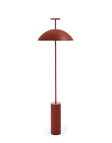 Kartell Geen-A, Stehlampe, Ziegelrot, H 132 cm von Kartell