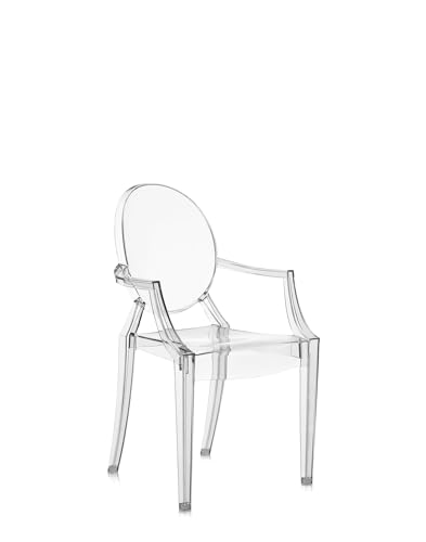 Kartell Kinderstuhl, Plastik, Transparent, 39 x 63 x 37 cm von Kartell