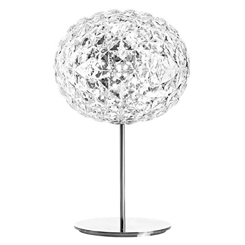 Kartell Planet, Table Lamp mit Gestell aus Metall, Glasklar, Mit dimmer von Kartell