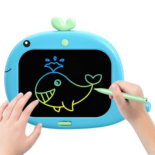 LCD-Zeichentablett | Tragbares löschbares 10-Zoll-LCD-Tablet zum Schreiben und Zählen,Zeichenzubehör für Kinder für Wohnzimmer, Kindergarten, Schlafzimmer, Kinderzimmer, Auto Kasmole von Kasmole