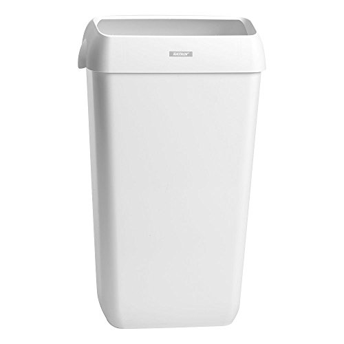 Katrin 91899 Abfallbehälter, 25 L, Weiß (2-er Pack) von Katrin