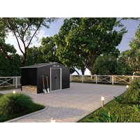 Gerätehaus Gartenhaus - 6 m² - Stahl - LERY von EXPERTLAND