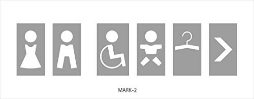 Keilbach 43023, Piktogramm mark-2/picto-2.handicap, Symbol Behinderung, Edelstahl, Mehrfarbig, One Size von KEILBACH