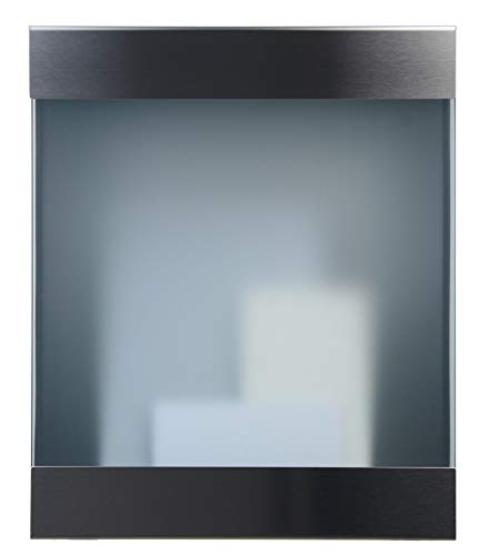 Keilbach 71101, Briefkasten glasnost.glass.360, Edelstahl/Sicherheitsglas, hochwertige Verarbeitung, Klassiker seit 2000, Design Award: FORM 2001, Schwarz, One Size von KEILBACH
