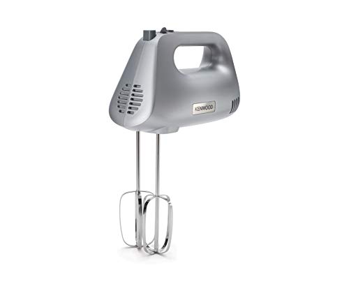 KENWOOD HMP30.A0SI Handmixer 450W 5 Geschwindigkeiten + Turbo - Schneebesen - Kneter - silberner Kunststoffkörper von Kenwood