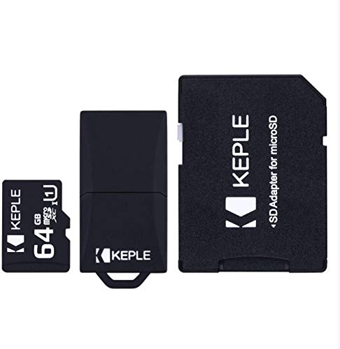 64GB Micro SD Speicherkarte | MicroSD Class 10 Kompatibel mit Nintendo Switch, Wii Gaming Console | 64 GB von Keple