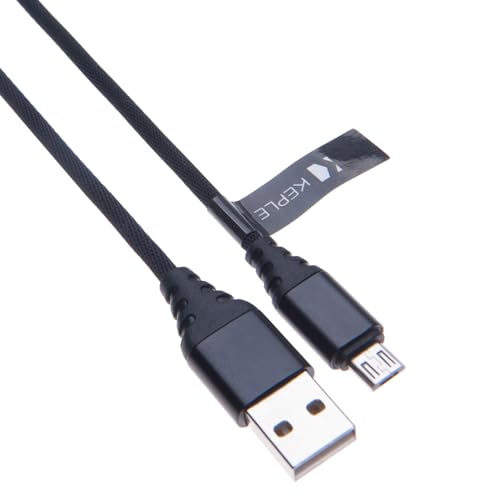 Micro USB Kabel Schnellladung Geflochtenes Ladegerät Kompatibel mit Acer Iconia Tab 10, 10.1, 8 W 8", A1-713, A1-810, A1-830, A1-840, B1-710, B1-720, B1-730, A3-A10, A3-A11, A3-A20 1 Meter von Keple