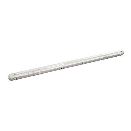 Kerbl 34567 Feuchtraum Wannenleuchte für Led Röhren, 150cm Länge, 9 Stück von Kerbl