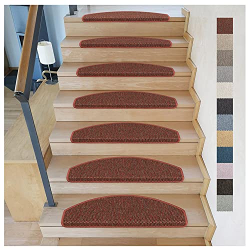 Kettelservice-Metzker® Stufenmatten Göteborg Halbrund in 8 aktuelle Farben (15 Stück Rost) von Kettelservice-Metzker