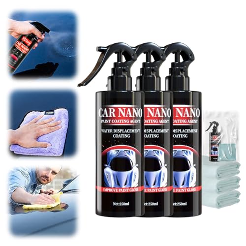 High Protection Fast Coated Car Nano Spray, Nano Spray Auto, Car Coating Spray, Car Nano Scratch Repairing Spray (3pcs) von Kidmis