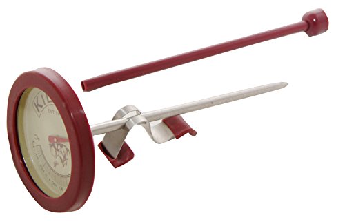 Kilner magnetischer Deckelöffner Thermometer, Kunststoff, transparent, One Size von Kilner