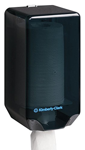 KIMBERLY-CLARK PROFESSIONAL* Wischtuchspender für Zentralentnahme (Artikelnummer 7905) – schwarz von KIMBERLY-CLARK