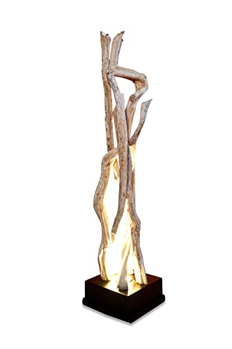 Kinaree Lianen Holz Stehlampe KOKEE - 120cm Standleuchte - natürlich gewachsene Lianen Beleuchtung von Kinaree