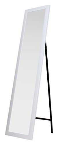 King Home s1710527 Standspiegel mit Rahmen, weiß, 30 x 150h von VERDELOOK