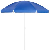 Kingsleeve® Sonnenschirm Cyprus Blau 180cm Neigefunktion von Kingsleeve