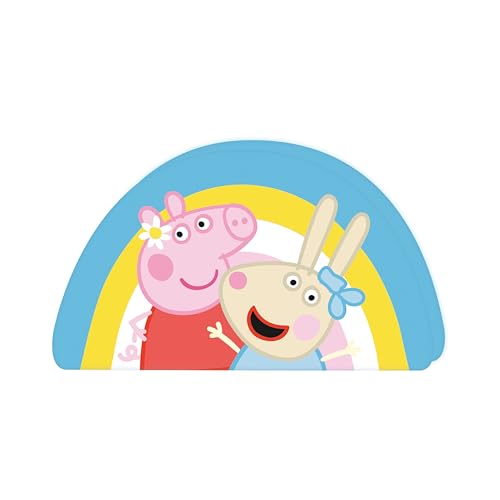 Herding Peppa Pig Konturenkissen, ca. 35 x 25 x 5 cm, Polyester, Formkissen von Klaus Herding GmbH