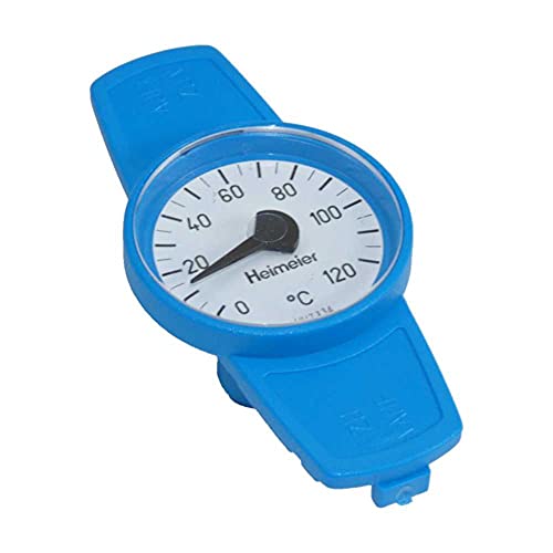 Heimeier Thermometer-Einsatz blau passend zu Globo D von Klint