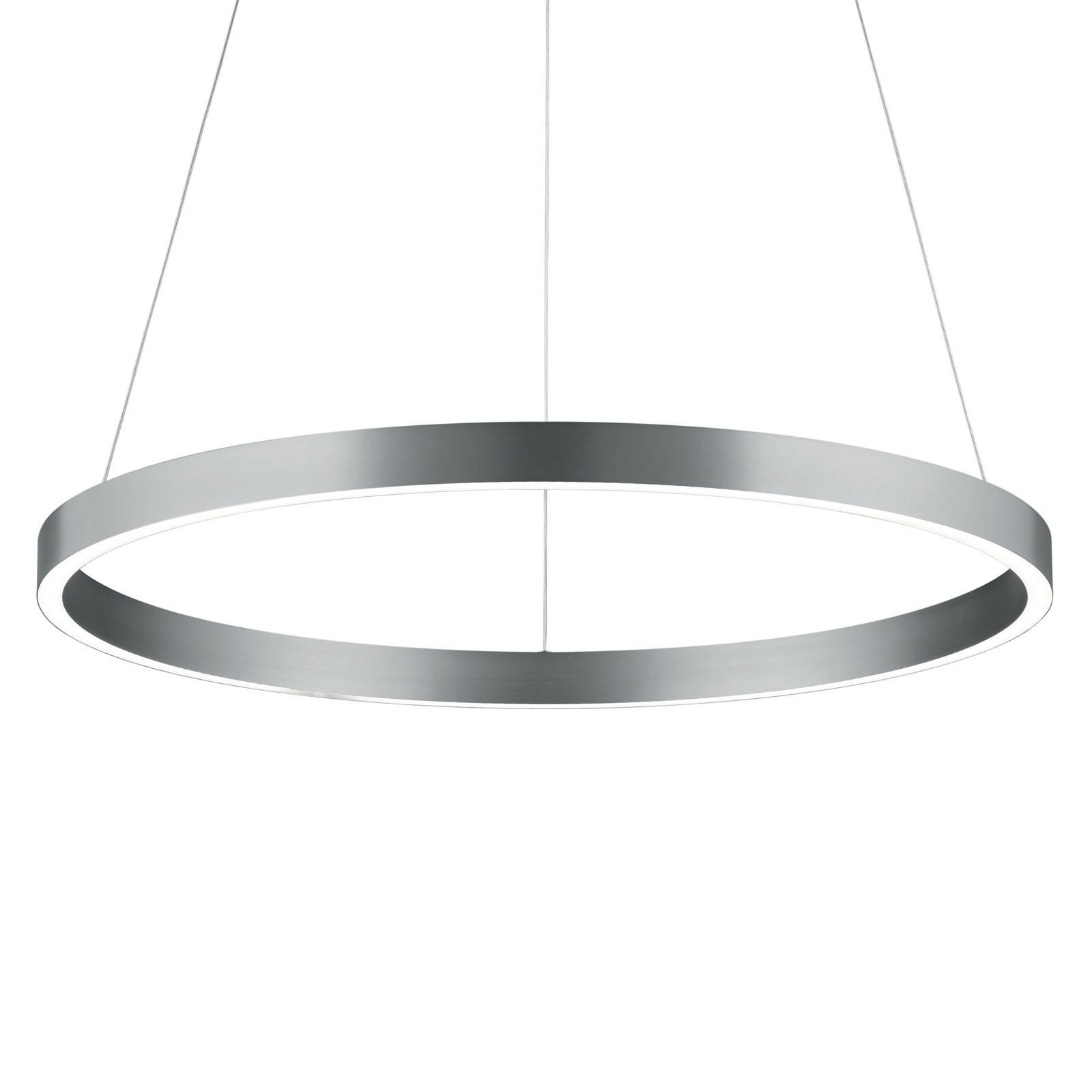 LED-Hängeleuchte Svea-L 60 nickel von Knapstein