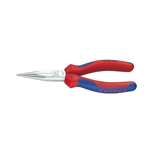 Knipex Langbeckzange verchromt, mit Mehrkomponenten-Hüllen 190 mm 30 25 190 von Knipex