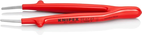 Knipex Universalpinzette isoliert Glatt 145 mm 92 67 63 von Knipex