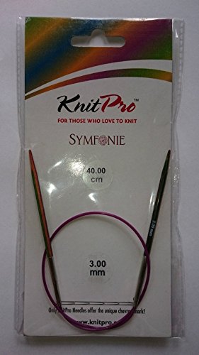 KnitPro KP20305 Symfonie Rundstricknadeln, Holz, 3 mm von KnitPro