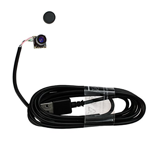 KOBERT GOODS Mini-USB-Lochkamera U1-MWD Pinhole-SpyCam (720P) zur verdeckten Aufnahme von Bildern & Videos Mini-Webcam mit USB-Anschluss und Live-Überwachung per Computer/PC von Kobert-Goods