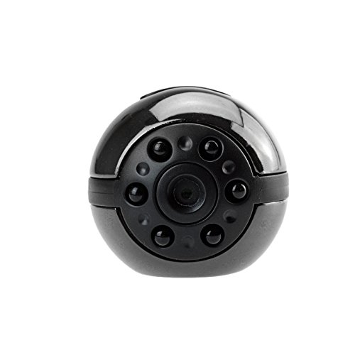 Kleine Spionage Kugel Kamera SQ9 mit Bewegungssensor und Nachtsicht Dank 6 IR`s, SpyCam und nützlichen Zubehör, Video und Foto von Kobert- Goods von Kobert-Goods